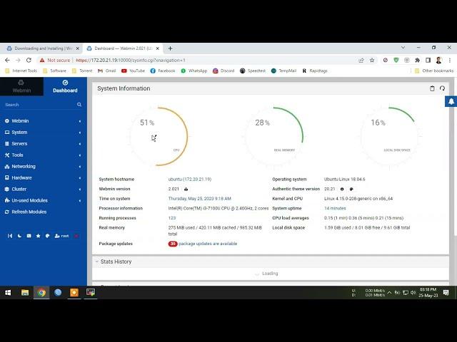 Install Webmin on linux -Manage Your Linux server via Web Interface