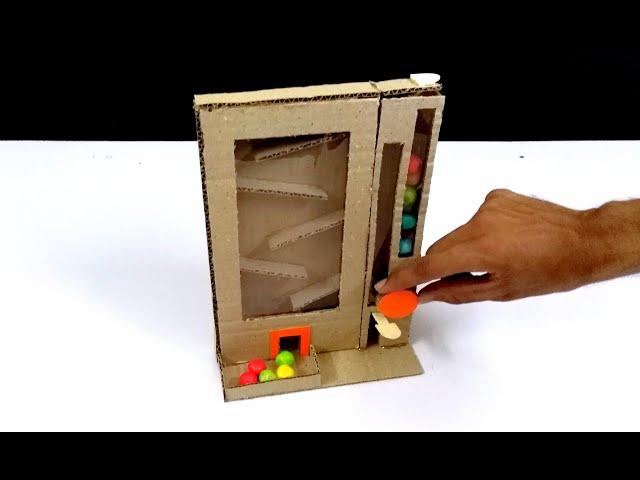 How to Make Bubble Gum Run Game from Cardboard - Cardboard Game