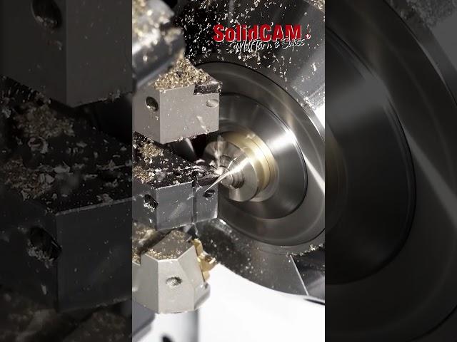 Precision Swiss Turning with SolidCAM