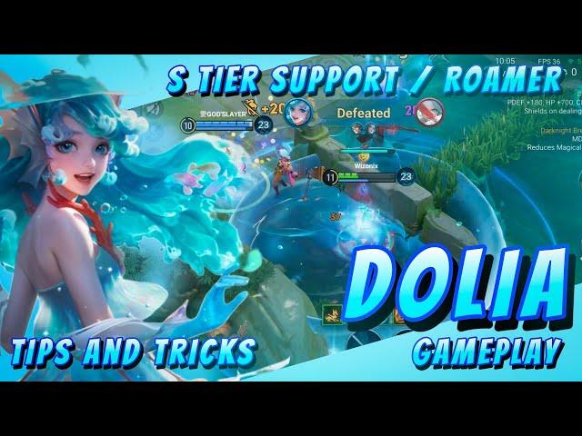 Dolia Gameplay | S Tier Support | Tips and Tricks | Honor of Kings | HoK