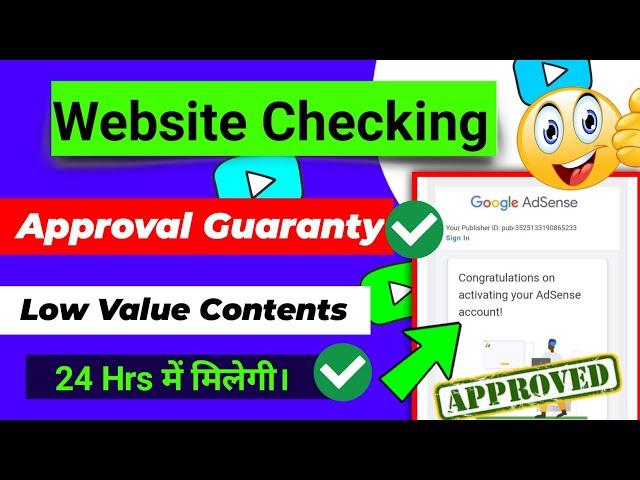 Live Website Checking For adsense approval in 24 Hrs.Sandeep Blogging tips. Google Adsense Approval