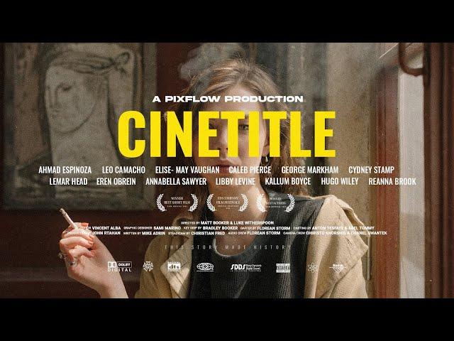 CineTitle - 29 Cinematic Titles Pack