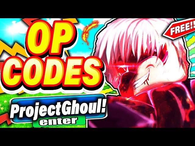 ALL 17 NEW FREE SPINS *OP UPDATE* CODES In Roblox Project Ghoul!