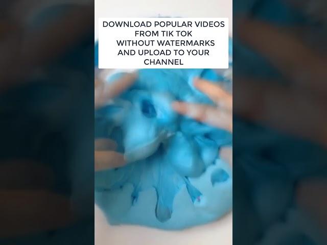 How to download a tik tok video without watermarks?