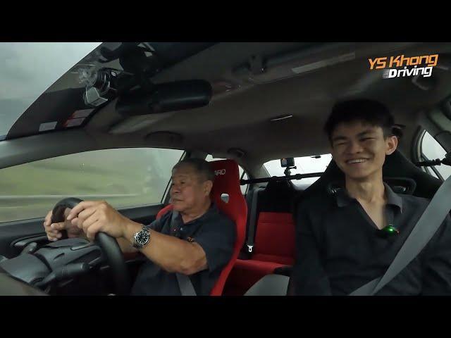 Honda FD2R on Genting - Adrian Gets His Wish Fulfilled, VTec & 5 Camera Action | YS Khong Driving