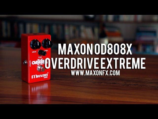 Maxon FX: OD808X Overdrive Extreme