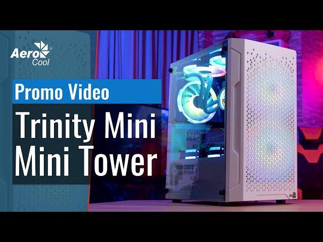 AeroCool Trinity Mini White Mini Tower Case - Promo Video