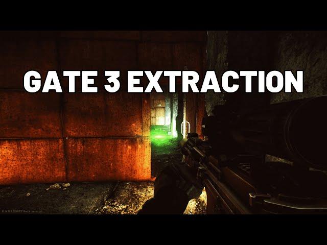 Gate 3 Extraction Guide - Factory - Escape from Tarkov #escapefromtarkov #tarkov