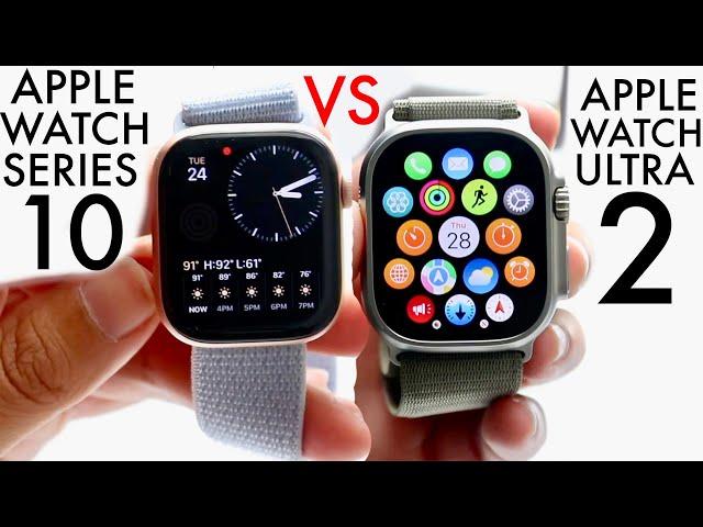 Apple Watch Series 10 Vs Apple Watch Ultra 2! (Comparison) (Review)