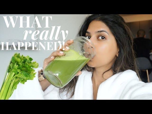 I drank CELERY JUICE for 7 Days and this is what happened...