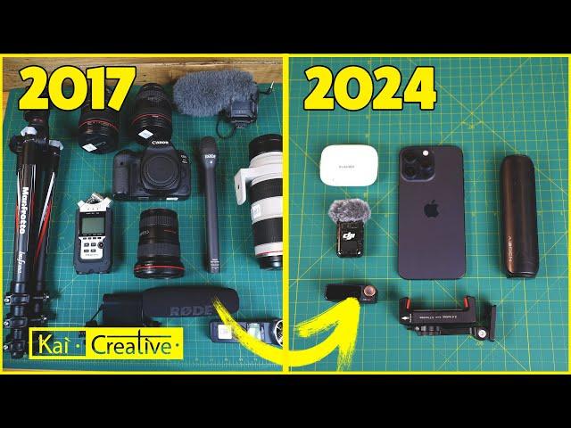 2017 vs 2024 Camera Bag Comparison | Vlog Day 17 | KaiCreative