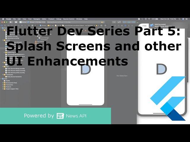 Flutter Dev Series Part 5: Splash Screens and other UI Enhancements