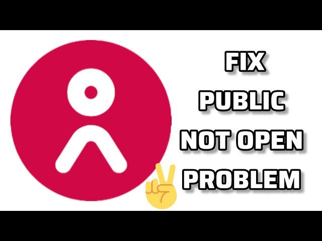 Fix Public App Not Open Problem || TECH SOLUTIONS BAR