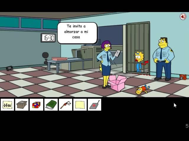 Solución Maggie Simpson Saw Game HD