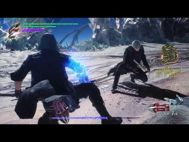 Devil May Cry 5 : Nero vs Vergil DMD No Damage