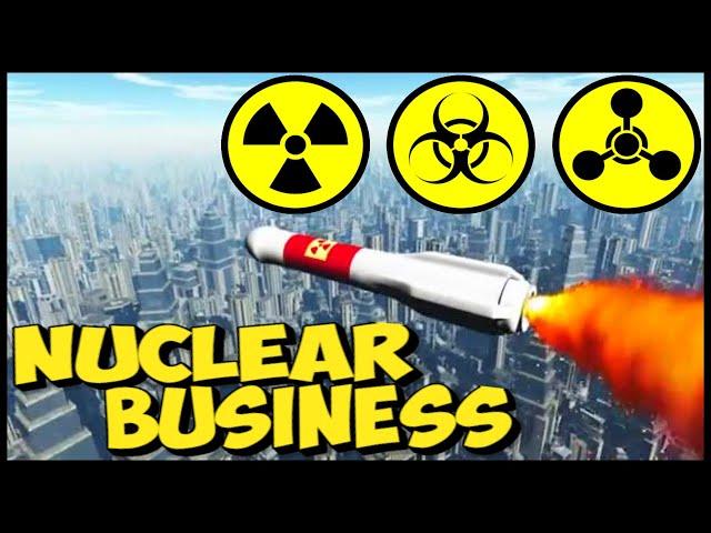 Симулятор Ядерной Бомбы : Обзор Nuclear Business : Ядерная Война