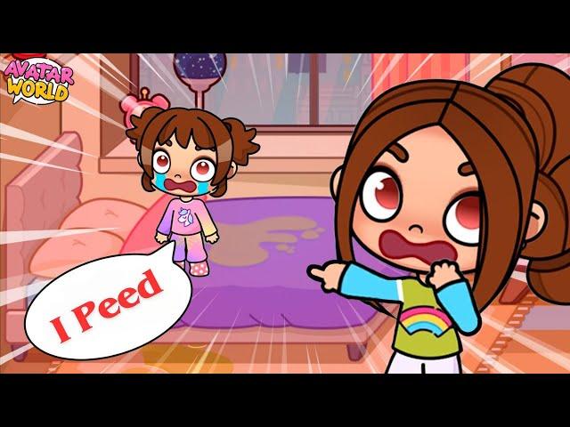 Mi Sister pees The Bed  We bought nighttime diapers | Avatar World