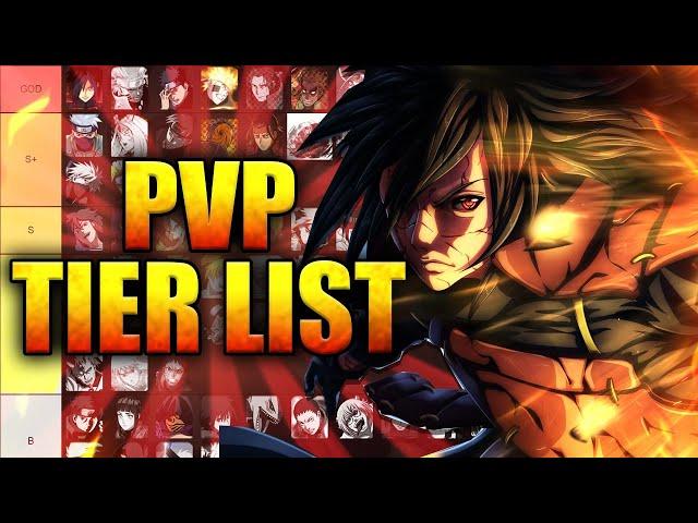 COMPLETE PVP TIER LIST (JULY 2020) in Naruto Ultimate Ninja Blazing