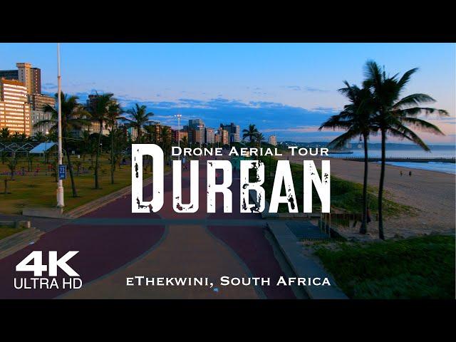 DURBAN 2024  Drone Aerial 4K | eThekwini KwaZulu-Natal South Africa