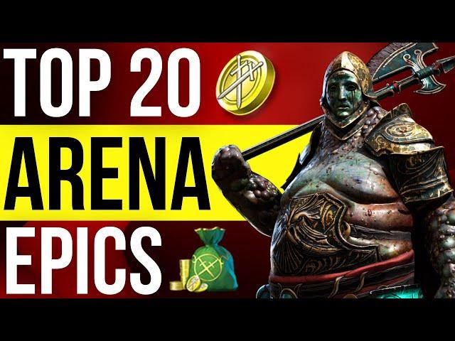 TOP 20 ARENA EPIC CHAMPIONS for 2022!