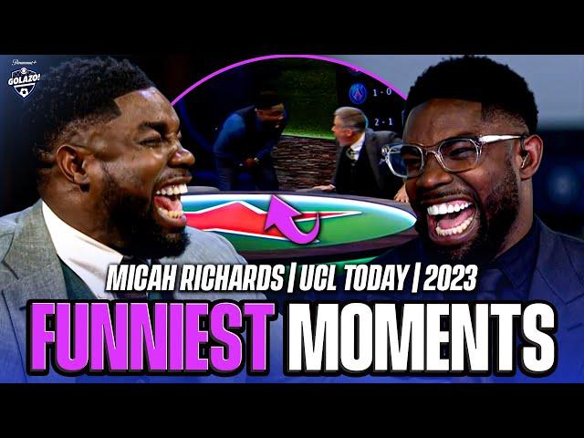 The funniest Micah Richards moments of 2023  | UCL Today | CBS Sports Golazo