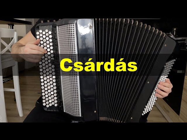 Csárdás - Vittorio Monti ( Button Accordion Cover )