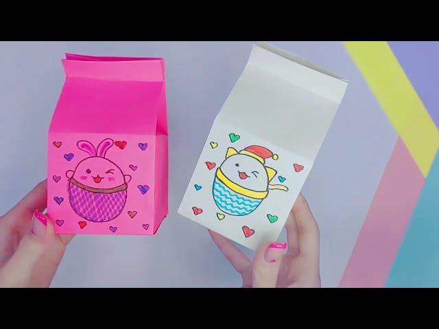 DIY|A big candy box|origami paper|Большая коробка конфет