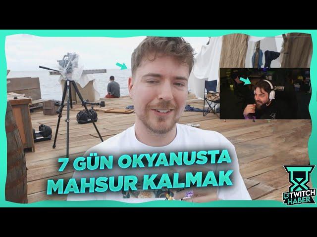 Elraen - "7 Gün Denizde Mahsur Kaldım" İzliyor (MrBeast)