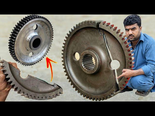 The Heavy Machinery Gear Broken Was Very Professionally Repair by Genious Mechanic…