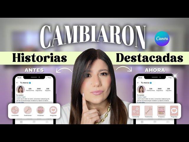 Diseña las portadas de tus HISTORIAS DESTACADAS en Instagram (Nuevo formato)