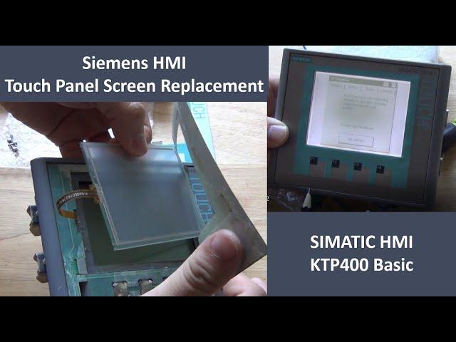 SC05. Siemens KTP HMI Touch Screen Replacement