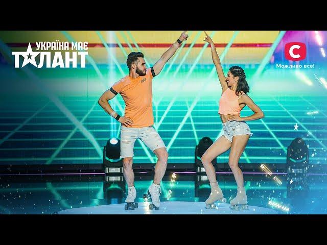 Mindbending acrobatics on roller skates – Ukraine's Got Talent 2021 – Episode 2