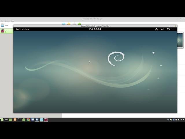 Debian 9.6 Install and Setup Virtualbox