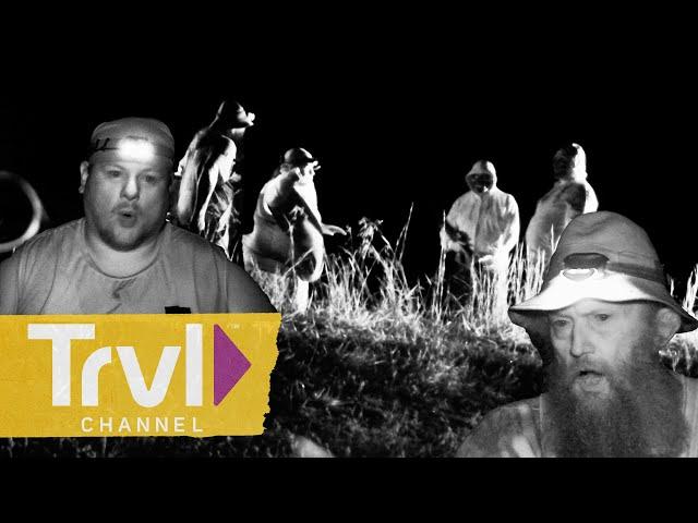 AIMS Team and Rouge Team Finally Meet | Mountain Monsters | Travel Channel