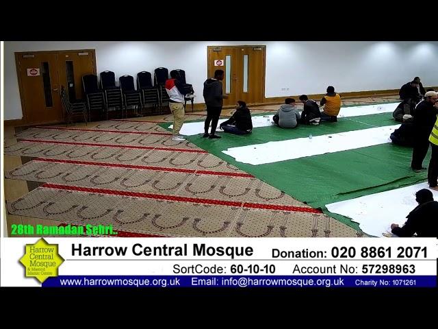 Harrow Central Mosque Live Stream