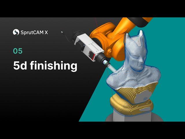 Robot statue machining - Batman project - 5. 5d Finishing