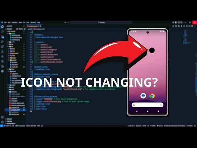 How to Fix Flutter Launcher Icon Not Changing