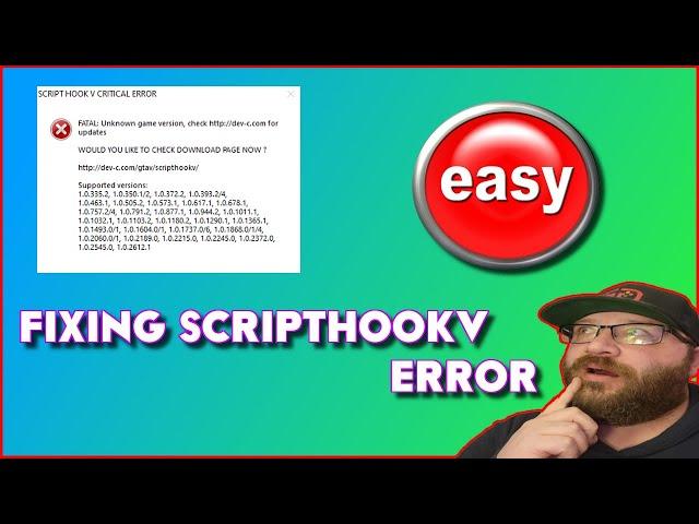 ScripthookV Critical Error Fix | 2023 | Easy to Do | #lspdfr | #gtav