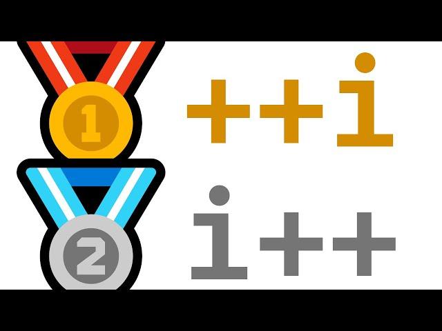 Why C++ programmers prefer ++i over i++ (prefix vs. postfix increment operator, for loop, iterators)