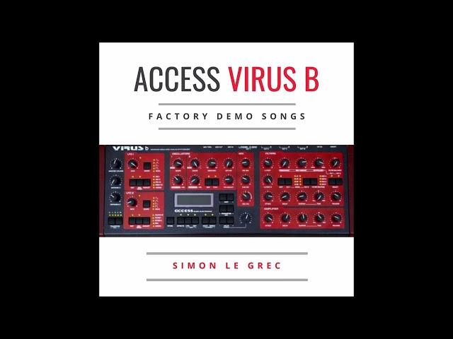 Access Virus B - Factory Demo Songs