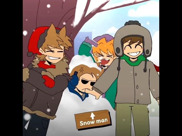 Merry X mas! #eddsworld #edit #edd #tord #tom #matt #snow #christmas #2024 #animation #fyp #viral