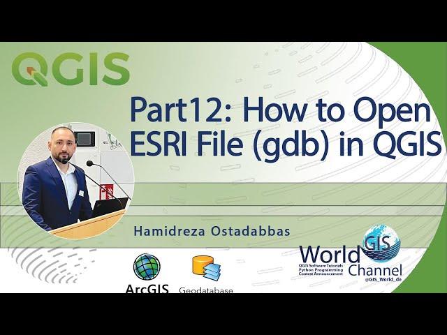 How to Open ESRI (ArcGIS) File GeoDatabase (gdb) in QGIS #qgis #arcmap #opensource #arcgis