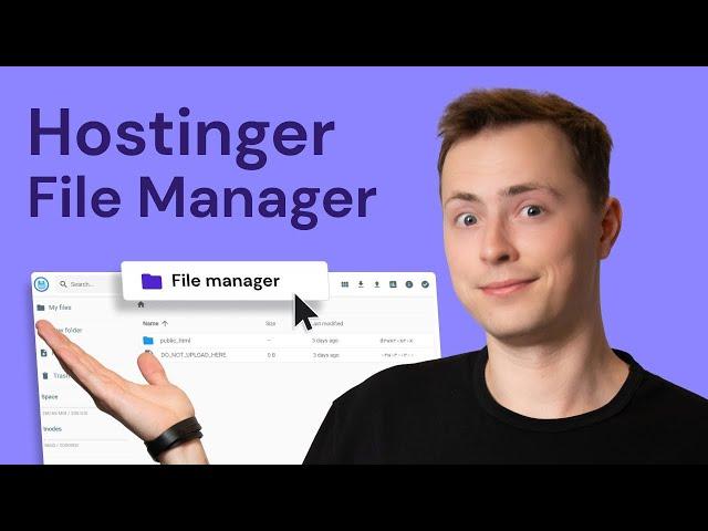 Hostinger File Manager : Easily Manage Your Website Files