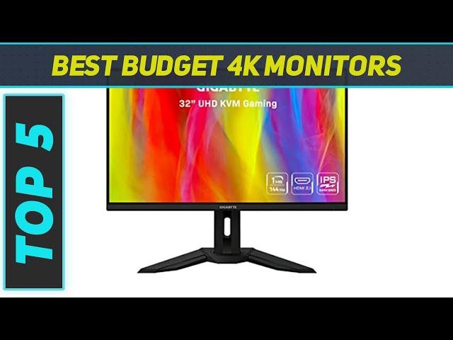 Top 5 Best Budget 4K Monitors in 2023