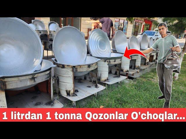 OPTOM Arzon Narxlarda Qozon O'choq KO'RA Avg'on Qozon Narxlari | Ro'zg'orbop | Oshxona Anjonlar