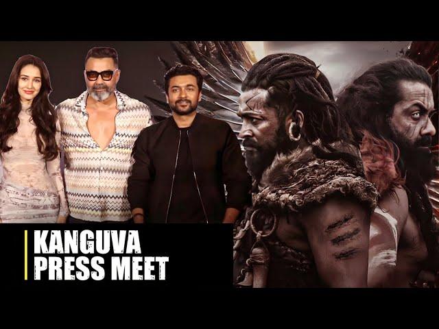 Suriya Sivakumar, Bobby Deol & Disha Patani Attend Kanguva Press Meet LIVE