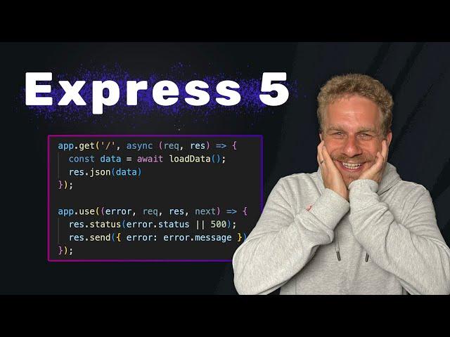  Express.js 5 is here (since a month already, actually)