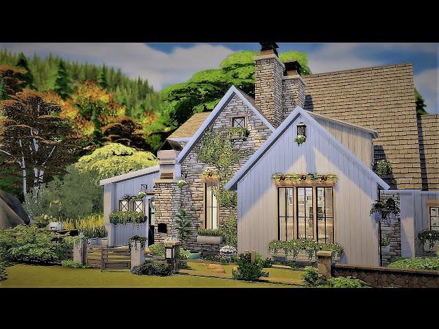 Cozy Country House | NO CC | + Gallery Art | The Sims 4 | STOP MOTION | TymMess