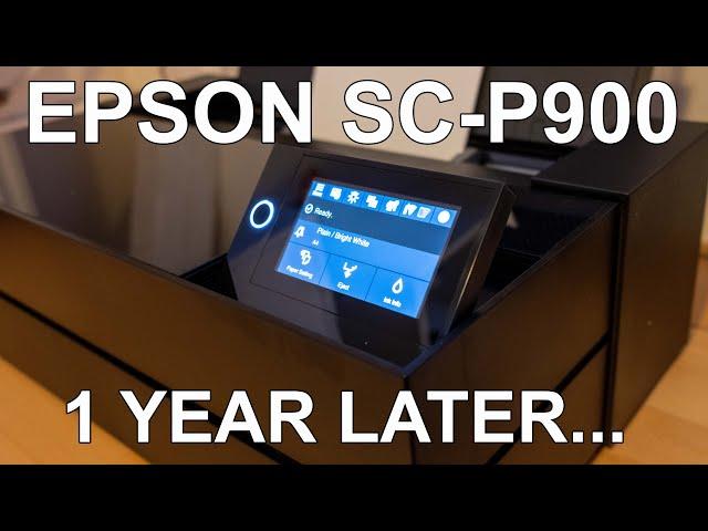 Epson SC-P900: After one year of printing...