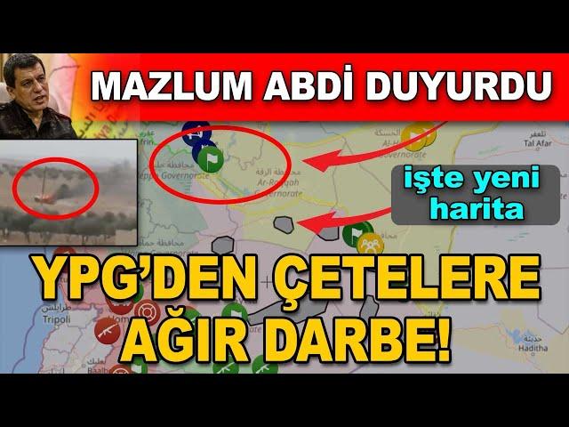 Rojava'da tarihi saatler, Mazlum Abdi resmen duyurdu, Yepege harekete geçti, harita değişiyor